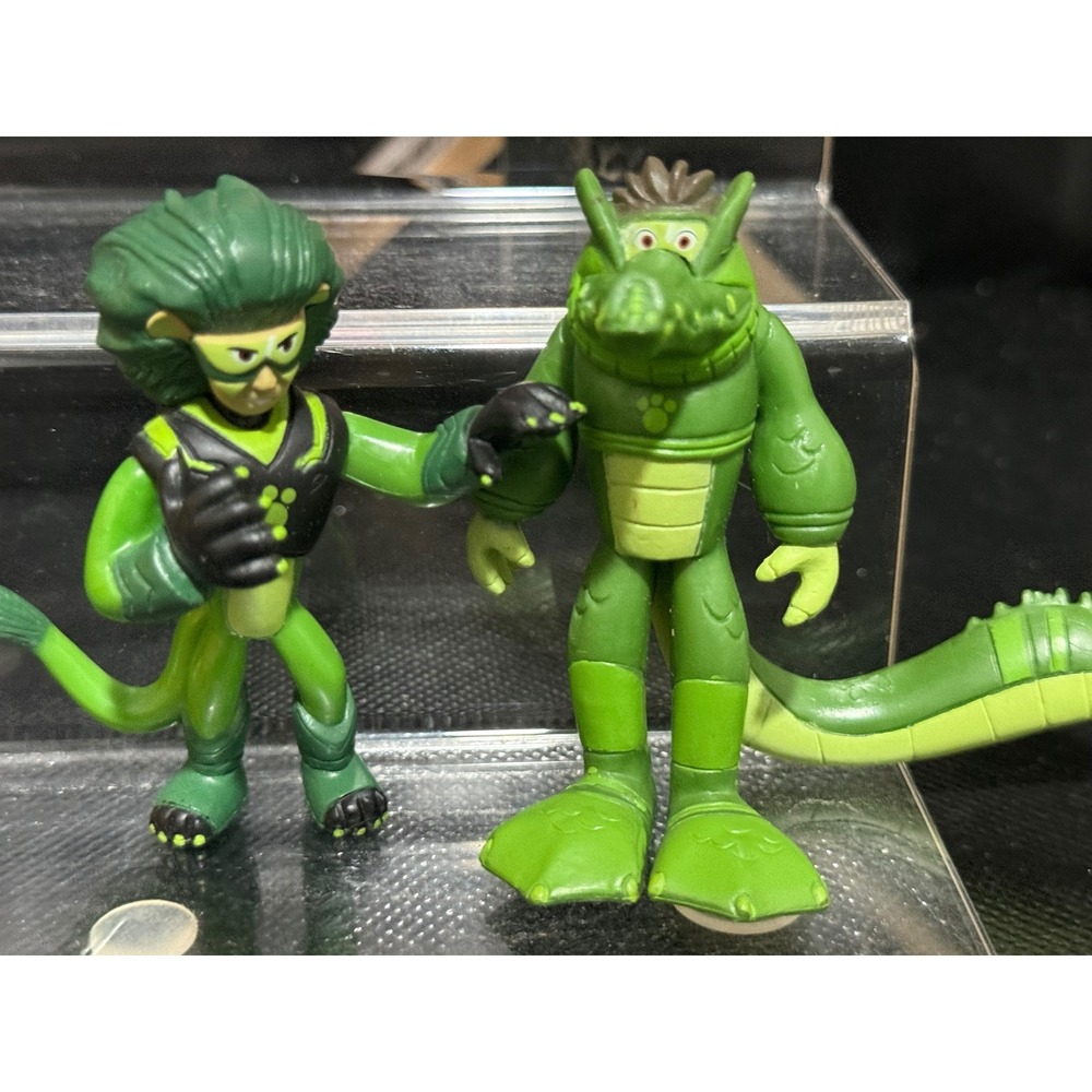 Wild Kratts Green Creature Power Suit Action Figure Lot Chris Martin Kratt PBS